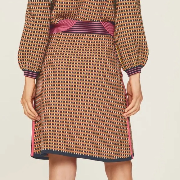 Designer Diane Von Furstenberg DVF Skirt - Size L - Spring Skirt Summer Skirt - Picture 4 of 7